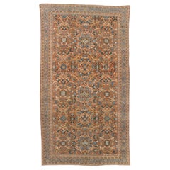 Antique Early 20th Century Persian Ziegler Sultanabad Rug