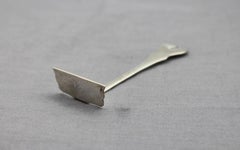 Early 20th Century Peruvian Sterling Silver Food Pusher by Camusso