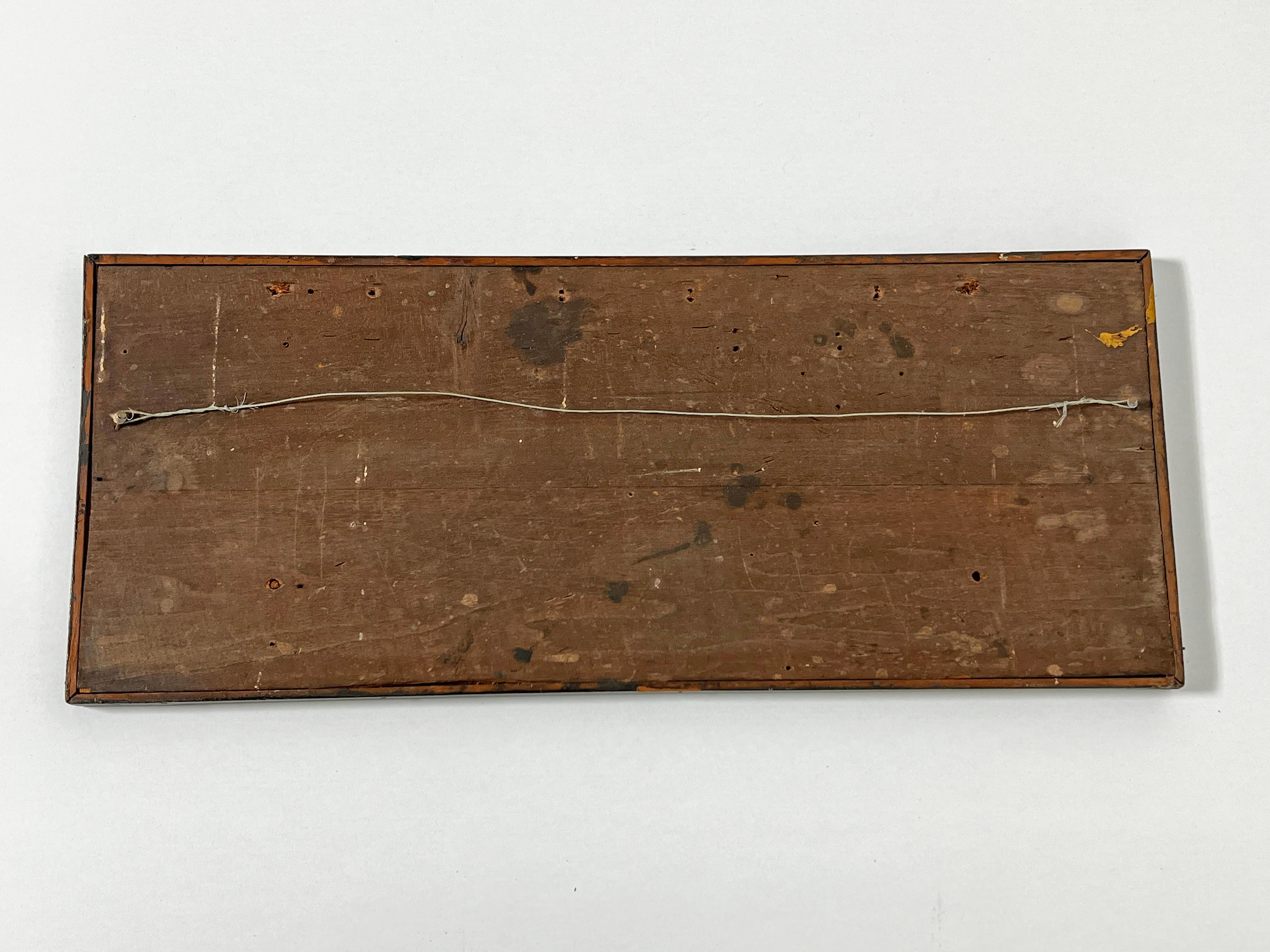 Wood Early 20th Century Piano Teacher Sign Board For Sale