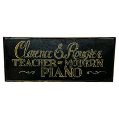 Lavagna per insegnanti di pianoforte dei primi del Novecento