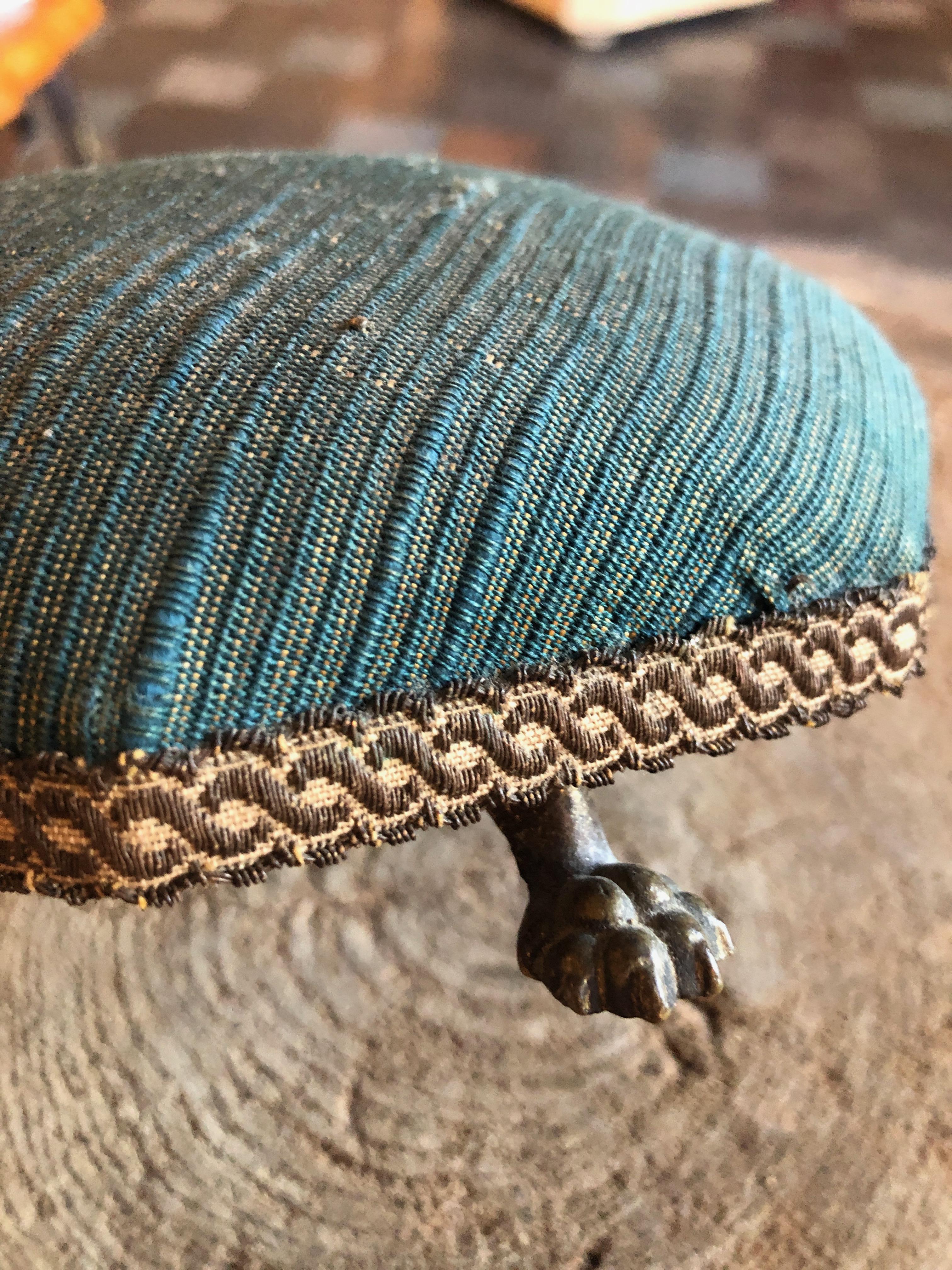 Brass Early 20th Century Pin Cushion For Sale