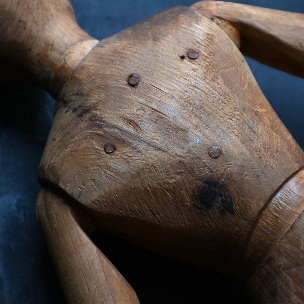 Early 20th Century Pine Artists Lay Figure For Sale 5