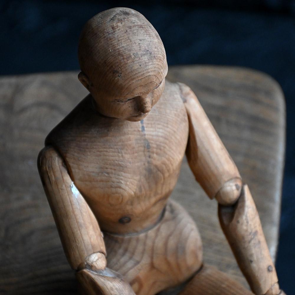 Early 20th Century Pine Artists Lay Figure For Sale 8