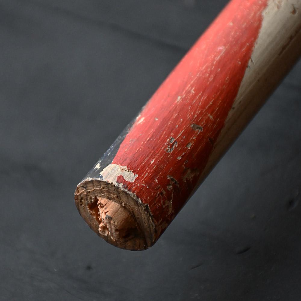 Early 20th Century Pine Barbers Pole 2
