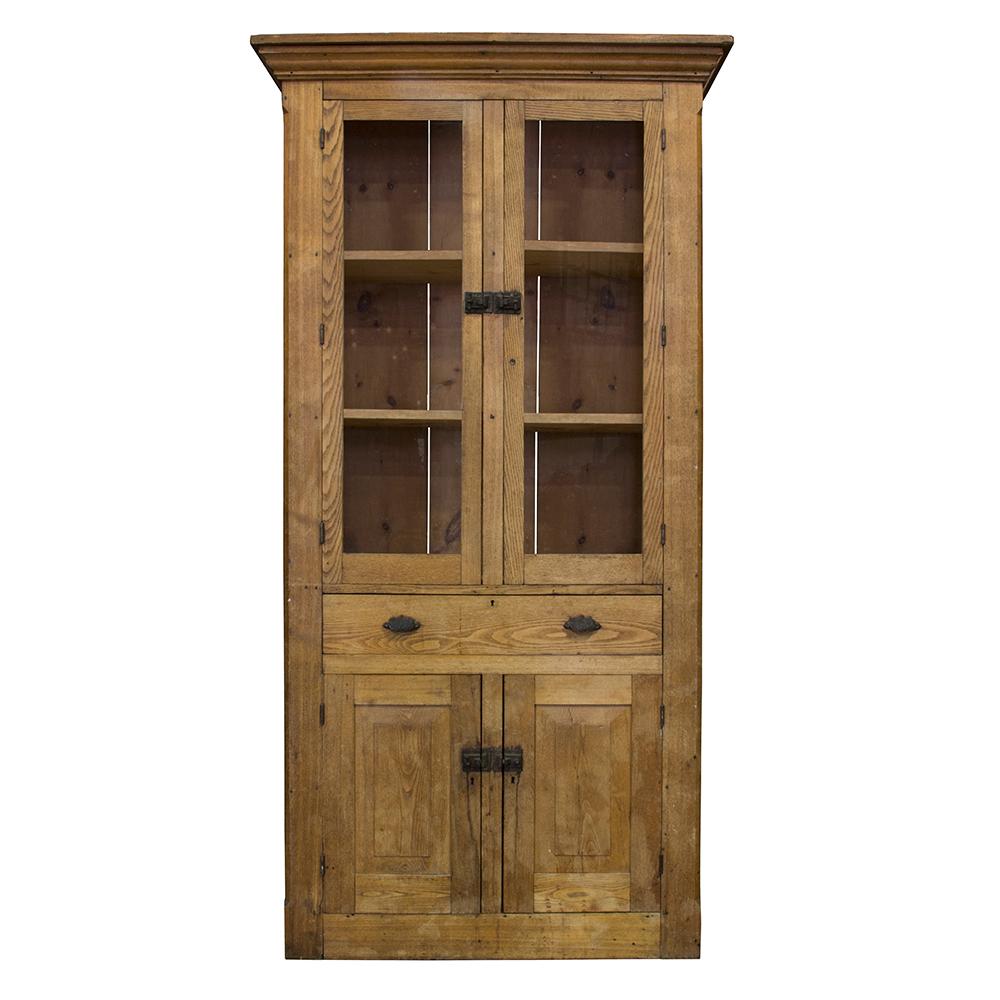 Early 20th Century Pine Hutch