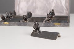 Early 20th Century Place Cards, Knife Bank, 12-Pieces, Animals