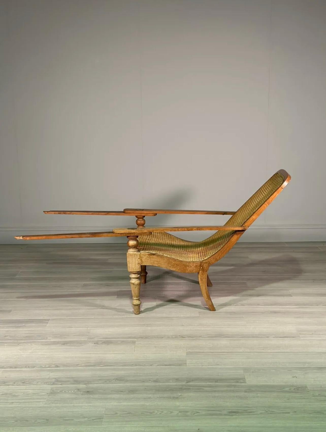Early 20th Century Plantation Chair For Sale 2