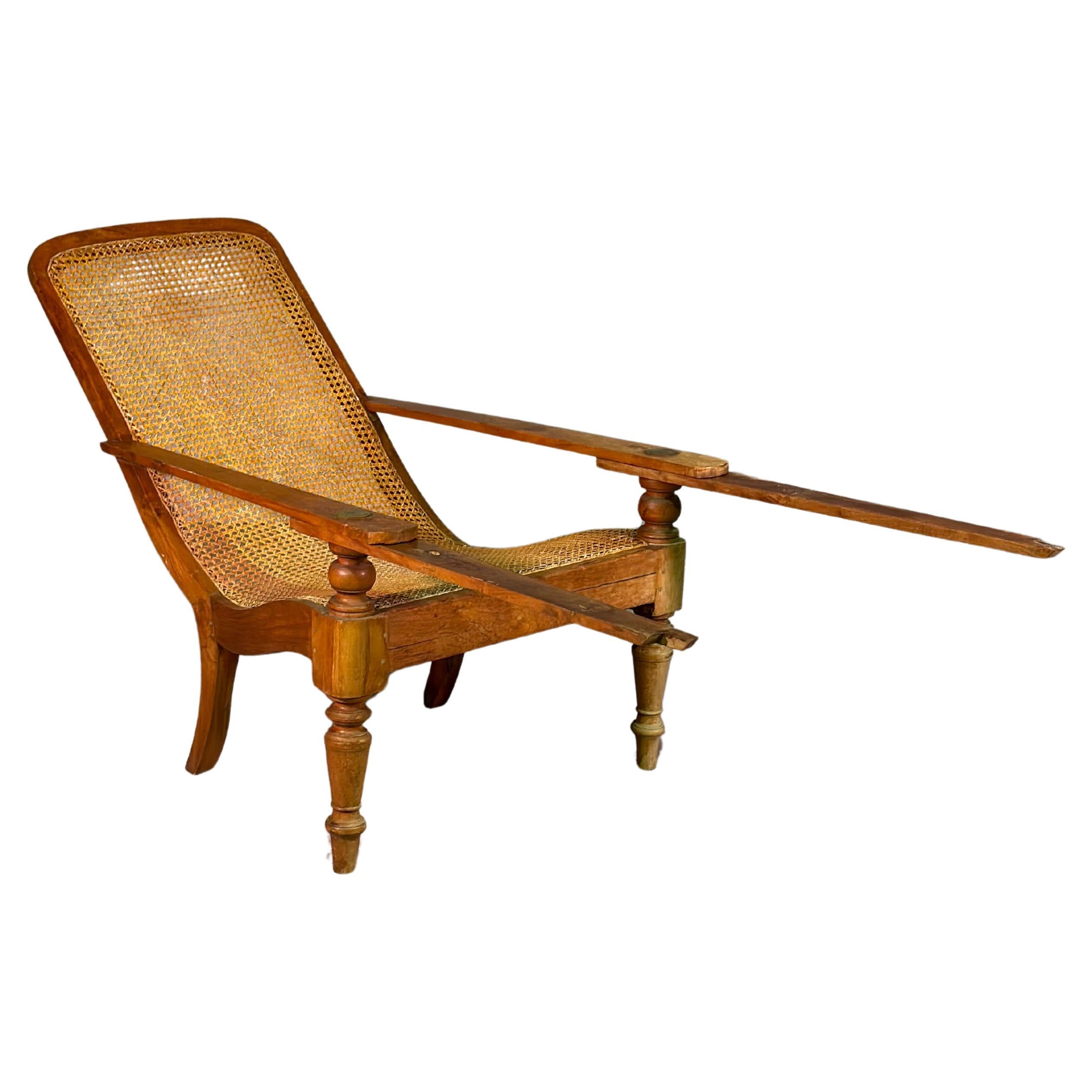 Chaise de Plantation du début du 20ème siècle en vente