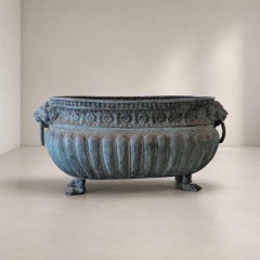 Early 20th Century Planter Bronze Cast Italian Renaissance Style