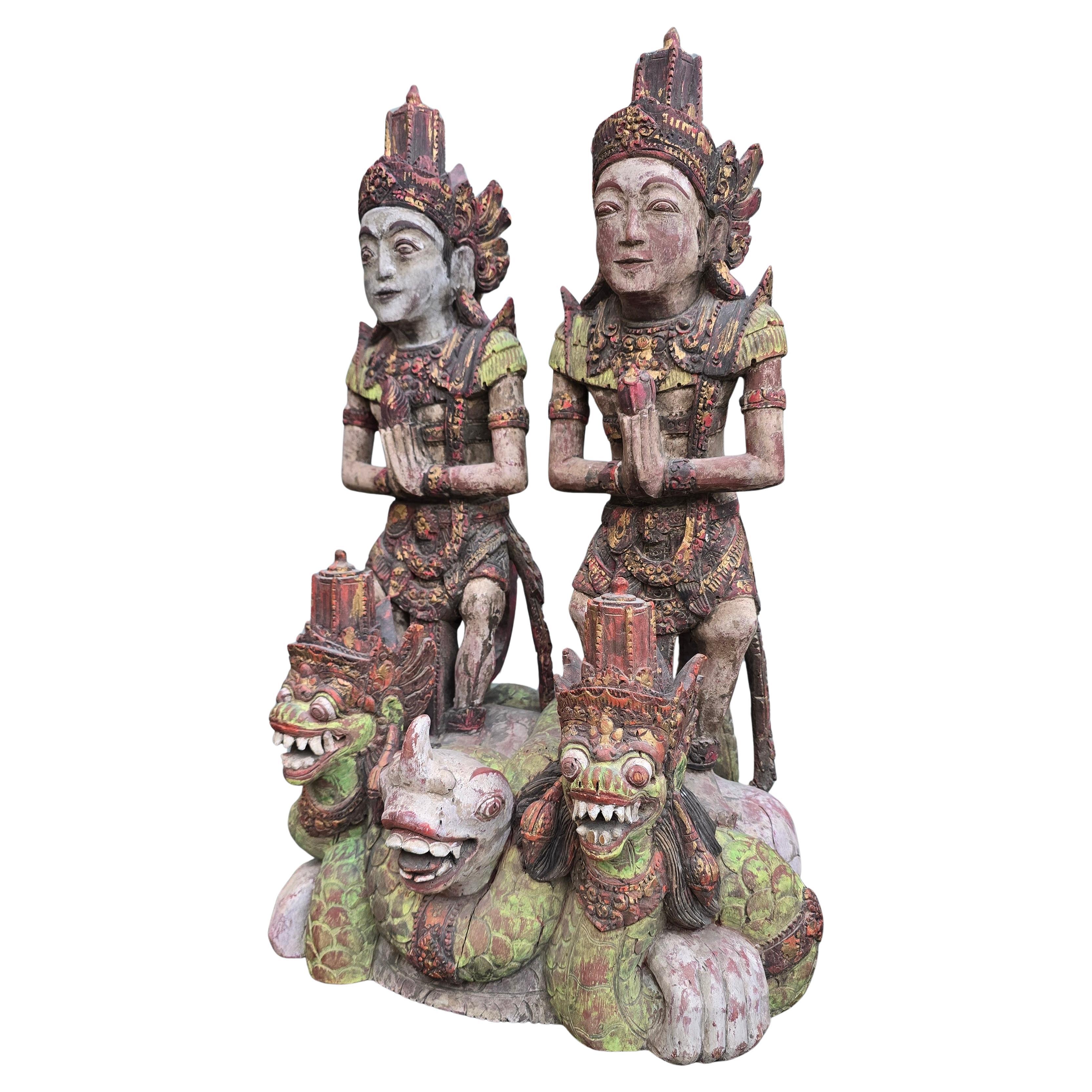 Monumental Balinese Temple Sculpture, Late 18th–Early 19th Century