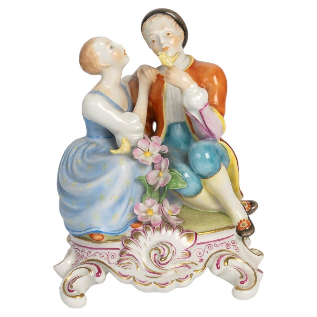 Early 20th Century Porcelain Figurine Set. For Sale