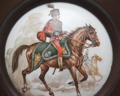 Early 20th Century porcelain wall plaque