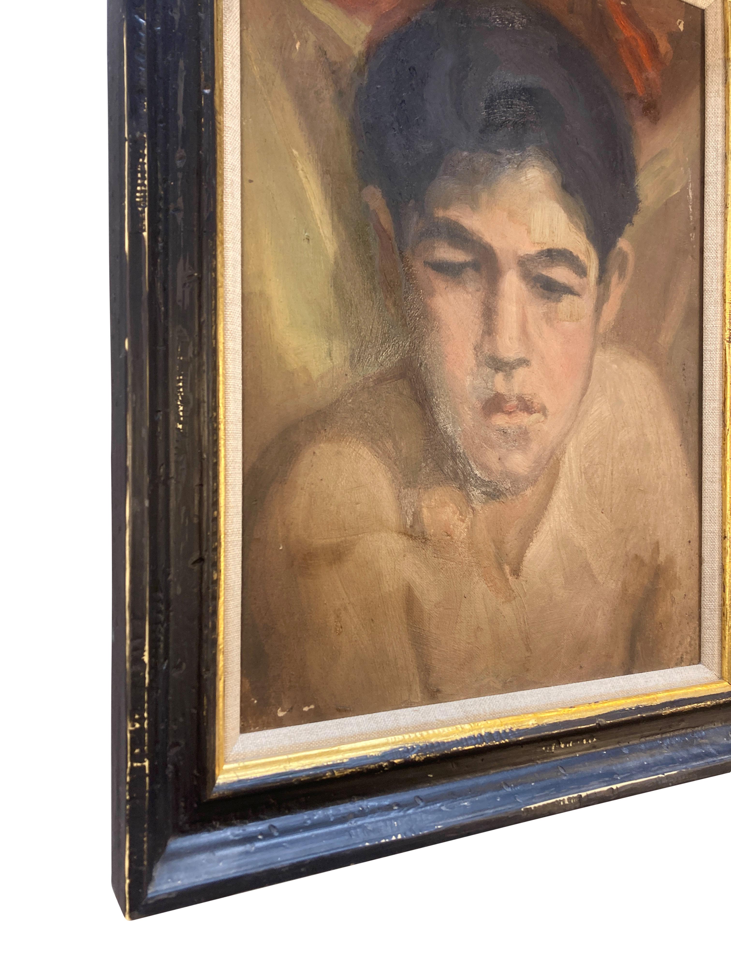 Retrato de un niño sardo de principios del siglo XX en Bueno estado para la venta en Kent, Dover