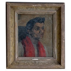 Early 20th Century Portrait Of A South Asian Man In The Manner Of Glyn Philpot