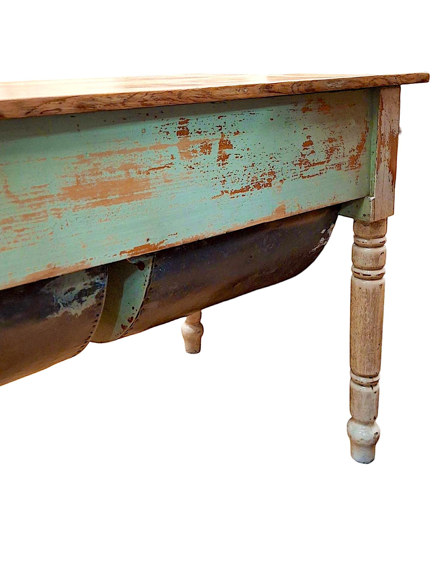 Métal Table de boulanger 