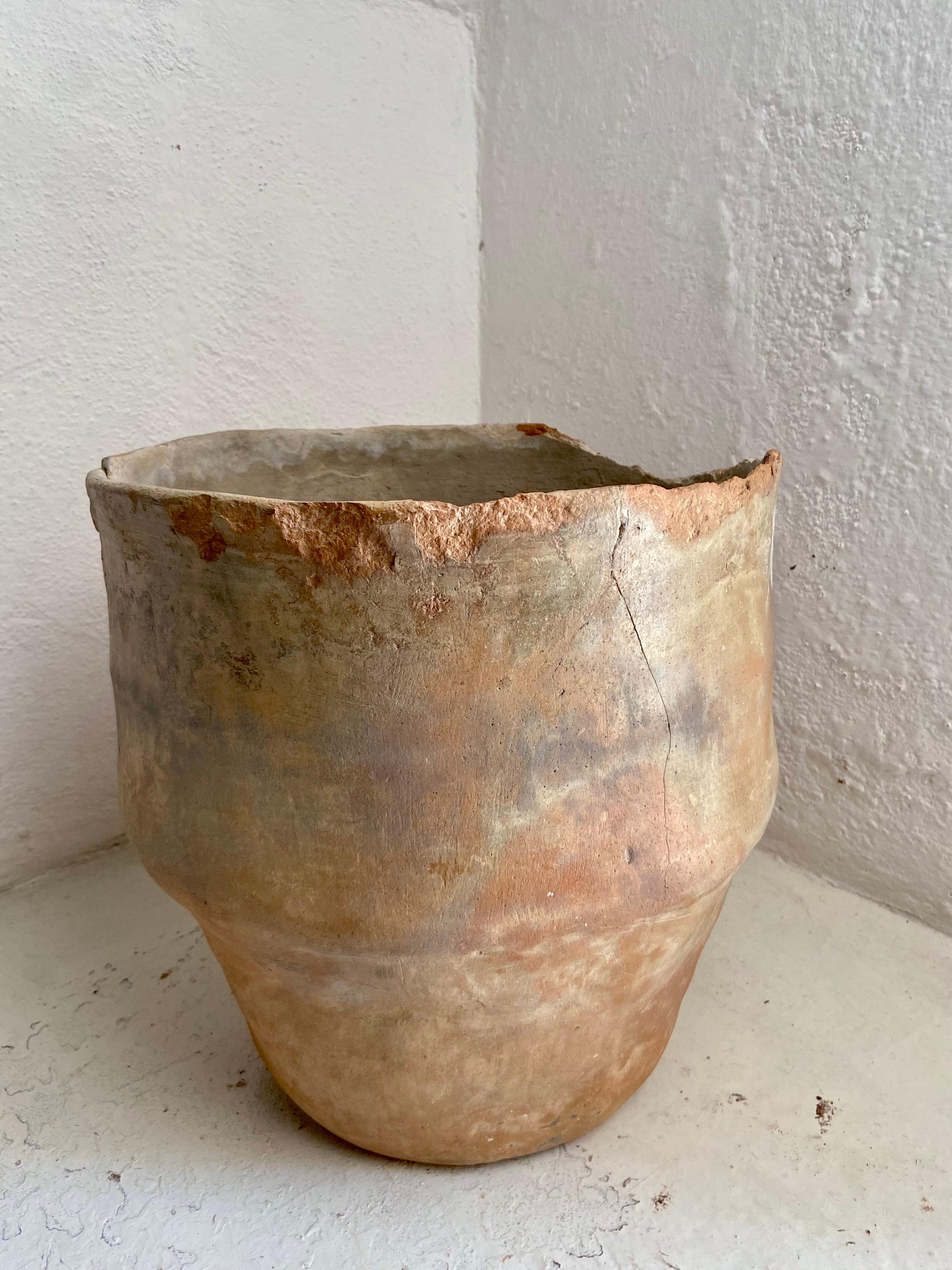 Fired Early 20th Century Pot from Mexico For Sale