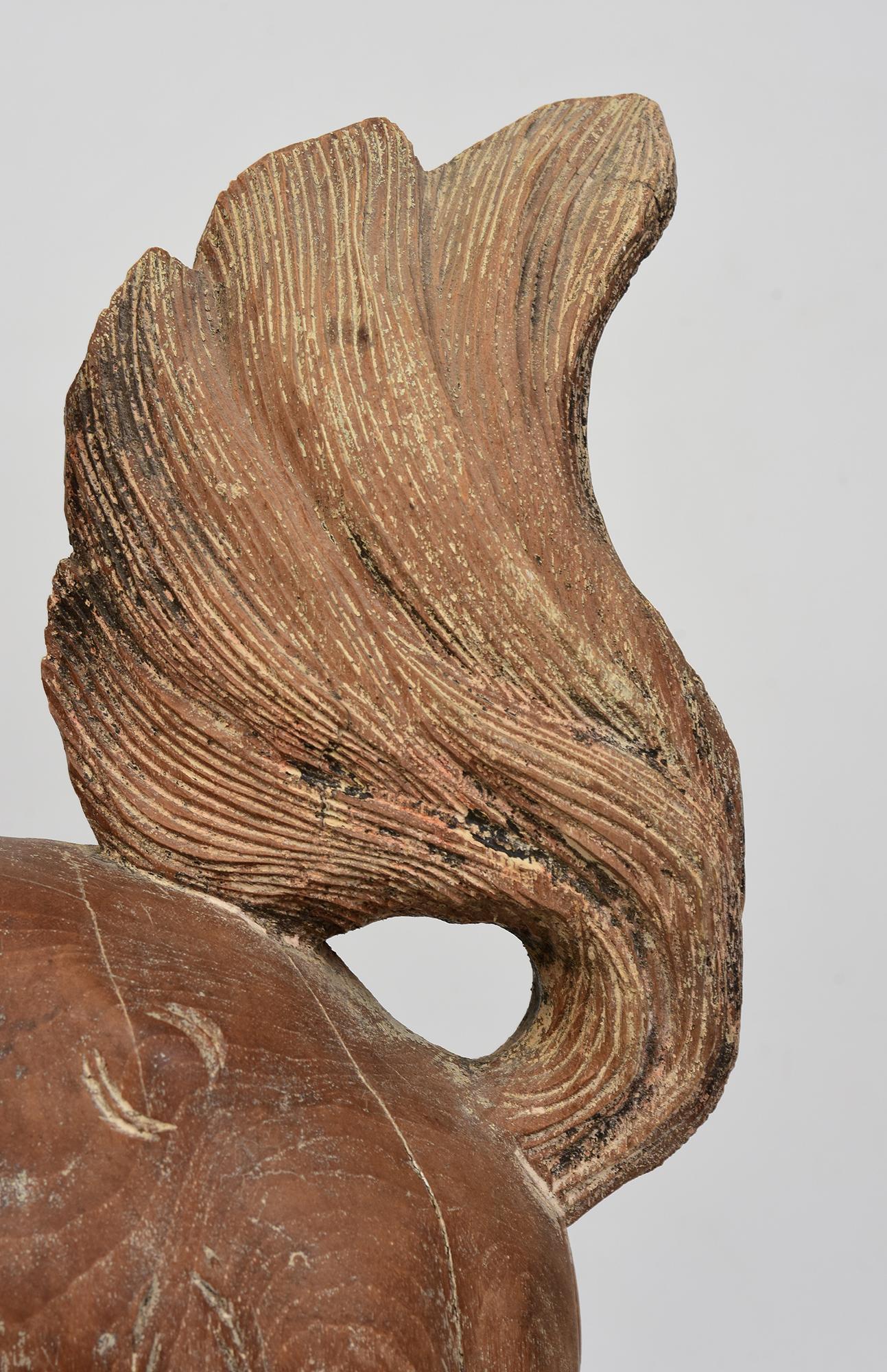 Cavallo di legno rampante dei primi del Novecento in vendita 5