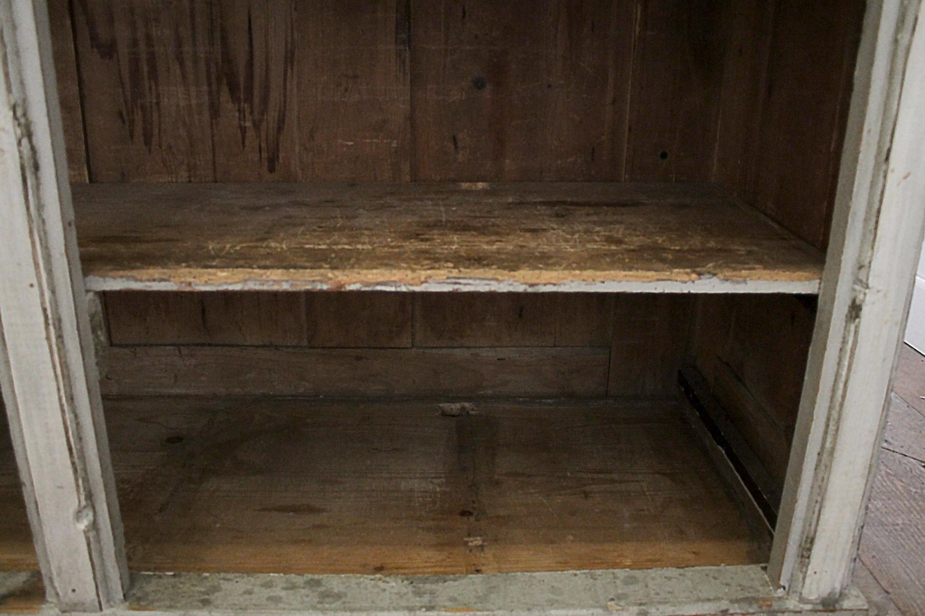 Early 20th Century Primitive Counter or Server or Island with Marble Top 9