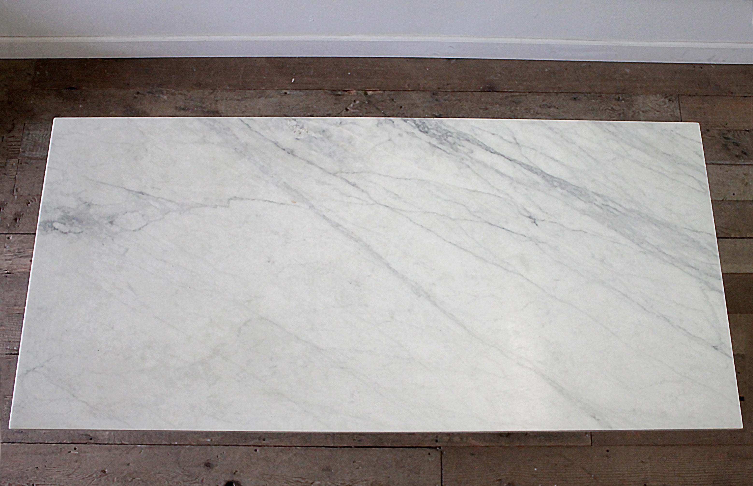 Early 20th Century Primitive Counter or Server or Island with Marble Top 3