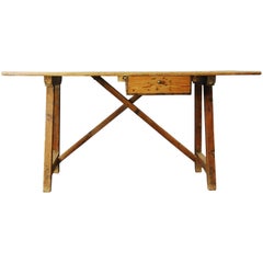 Antique Early 20th Century Primitive Spanish Desk