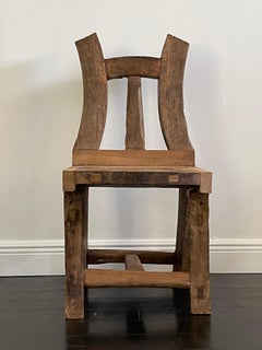 Early 20th Century Rustic Spanish Shaker Chair
