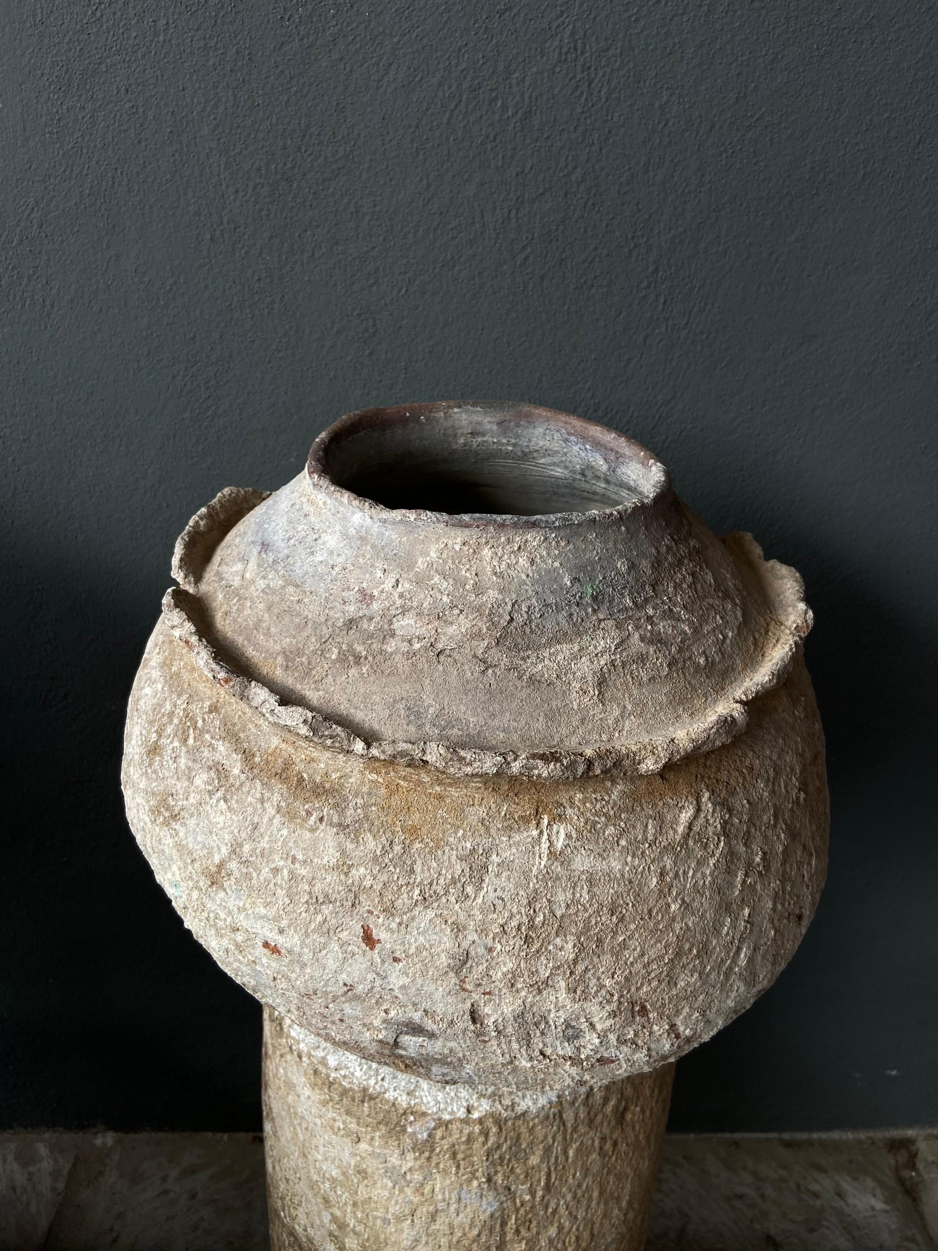 Early 20th Century Primitive Terracotta Water Vessel from Mexico 6