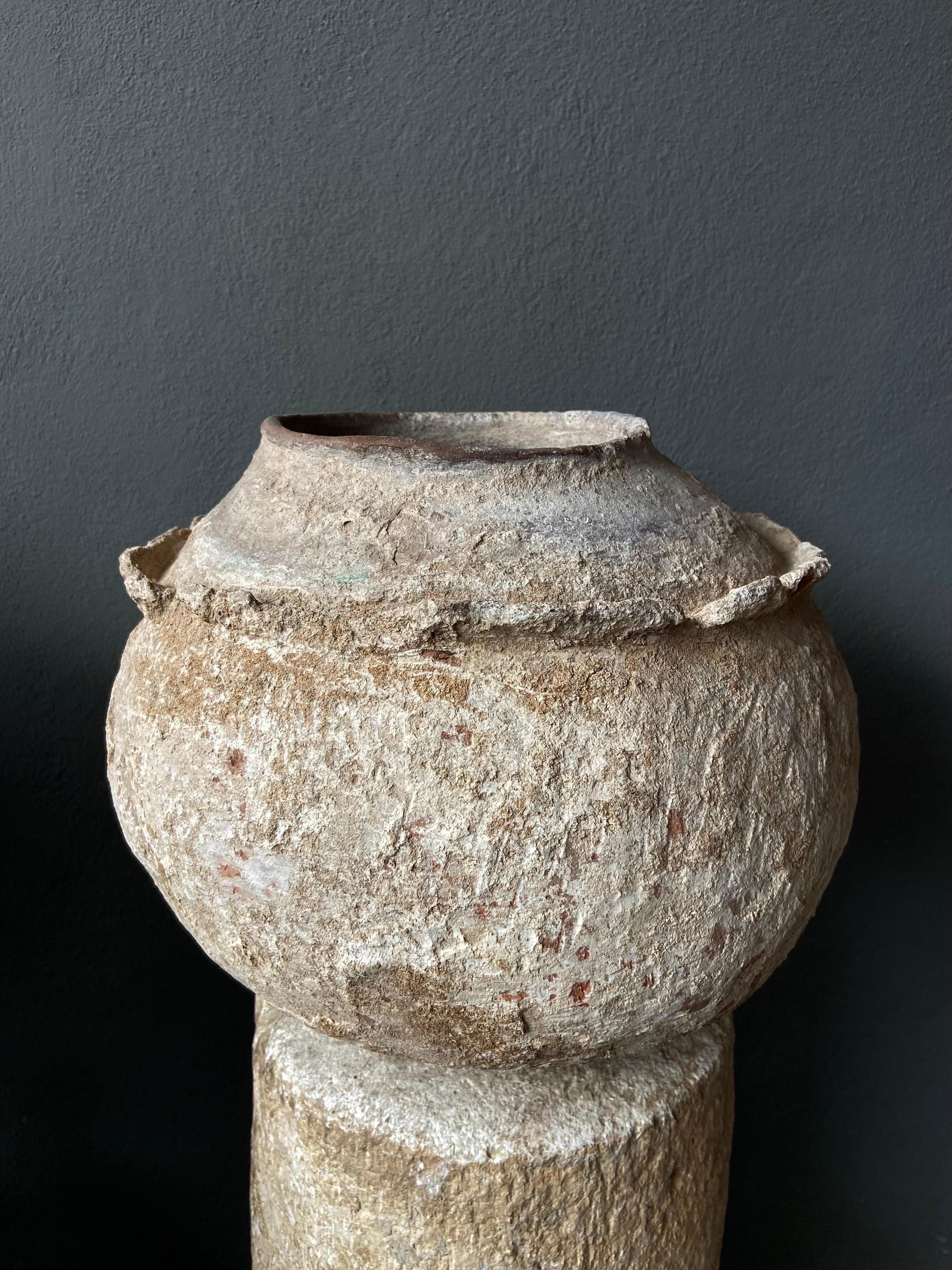 Early 20th Century Primitive Terracotta Water Vessel from Mexico 1