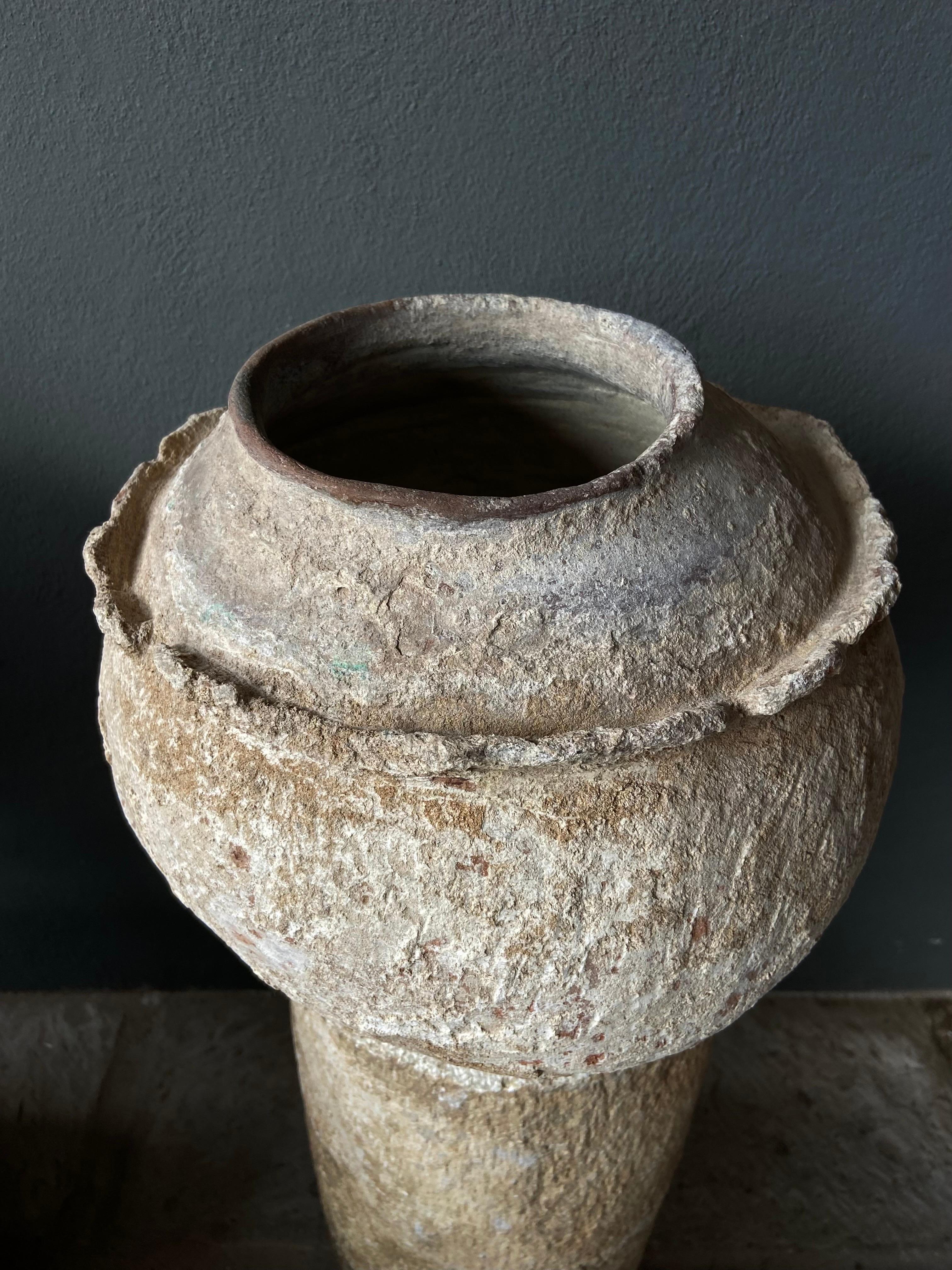 Early 20th Century Primitive Terracotta Water Vessel from Mexico 2