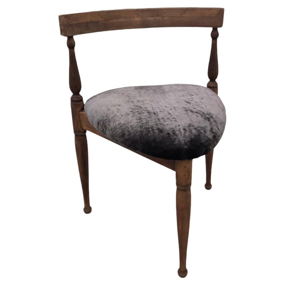 Early 20th Century Three-Legged Chair