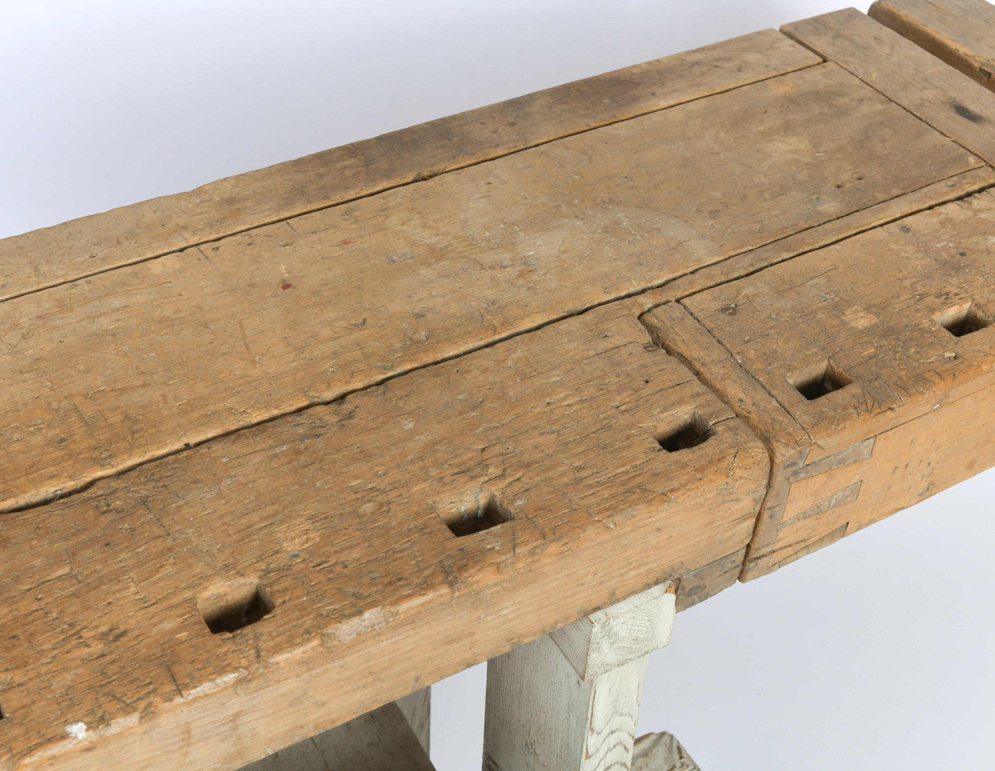 Early 20th Century Primitive Workbench 4