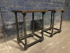 Early 20th Century Printers Turtle Table