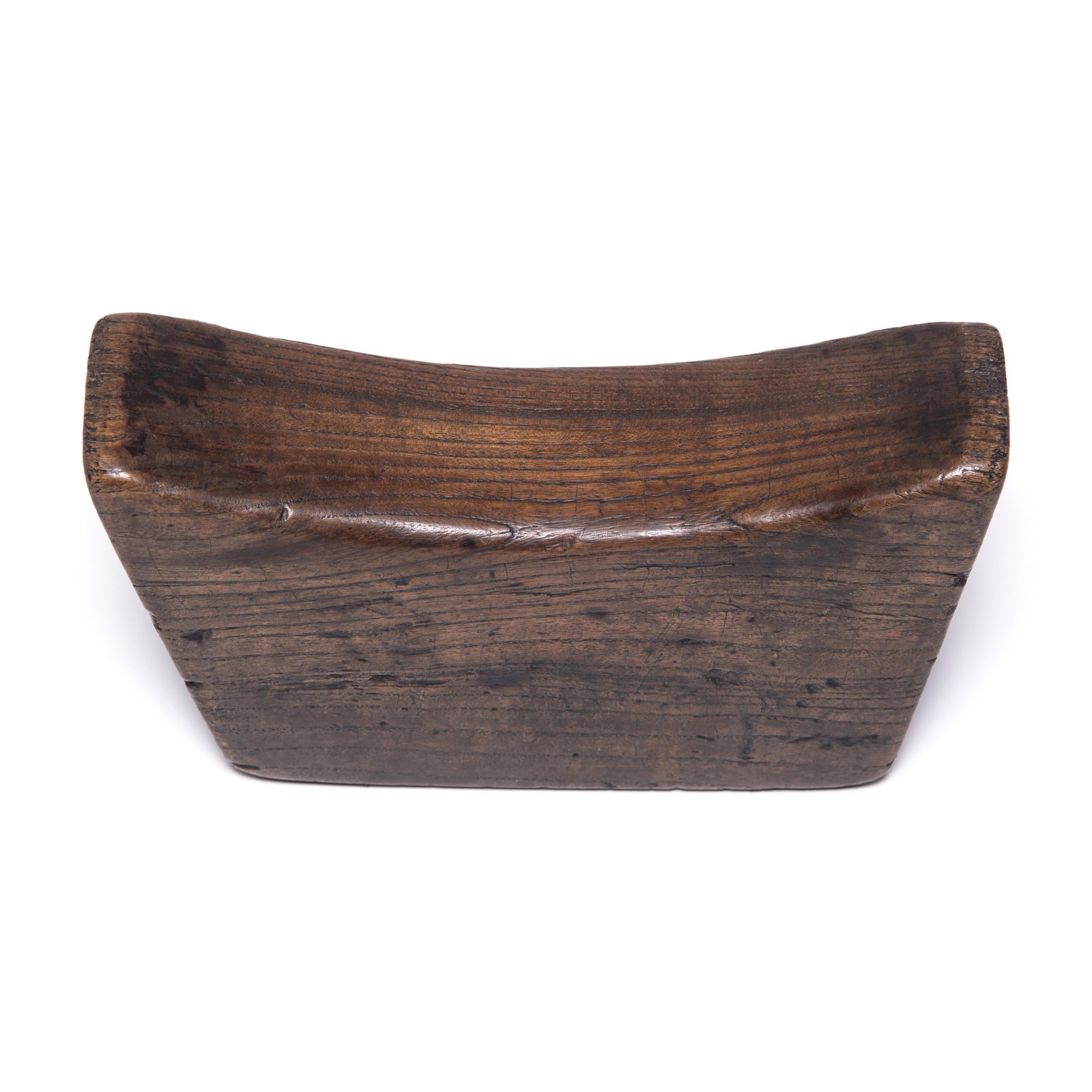 Elm Early 20th Century Provincial Chinese Headrest