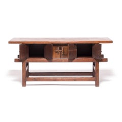 Early 20th Century Provincial Chinese Six-Door Coffer