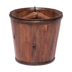 Early 20th Century Provincial Chinese Water Bucket