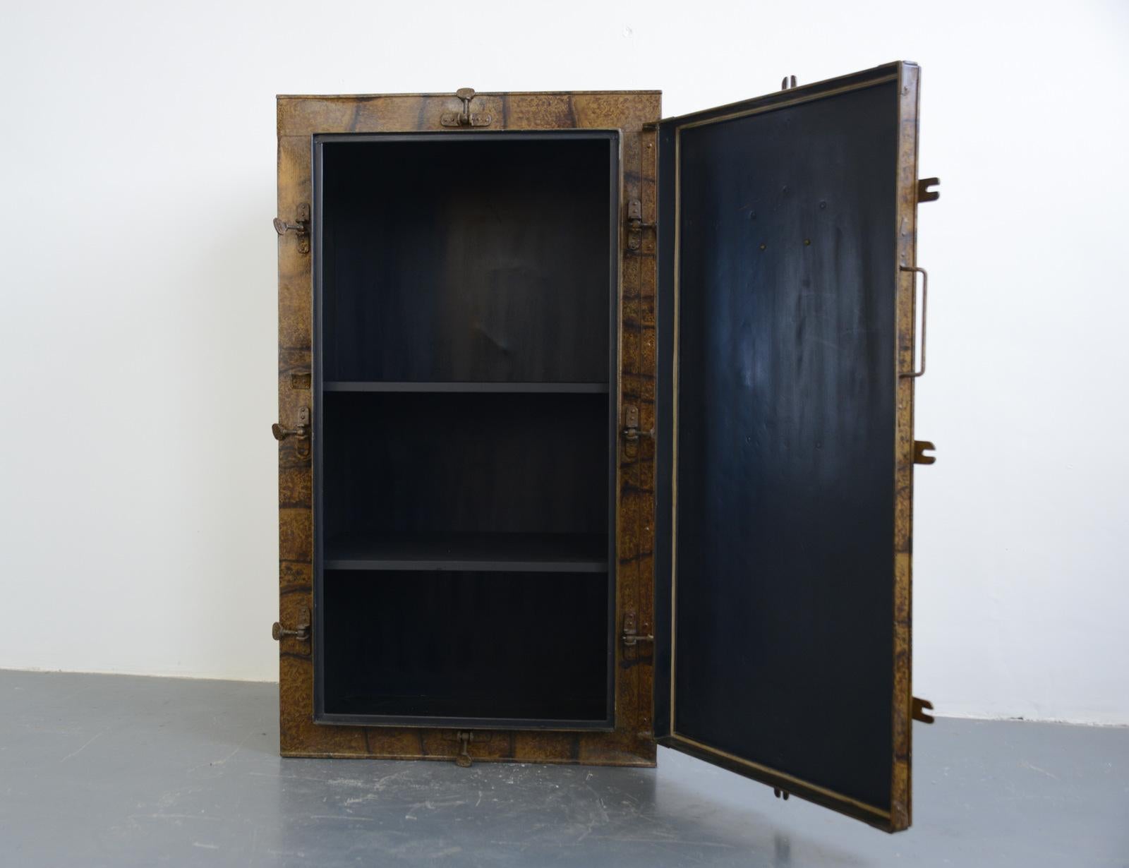 Early 20th Century Prussian Fur Coat Cabinet 1
