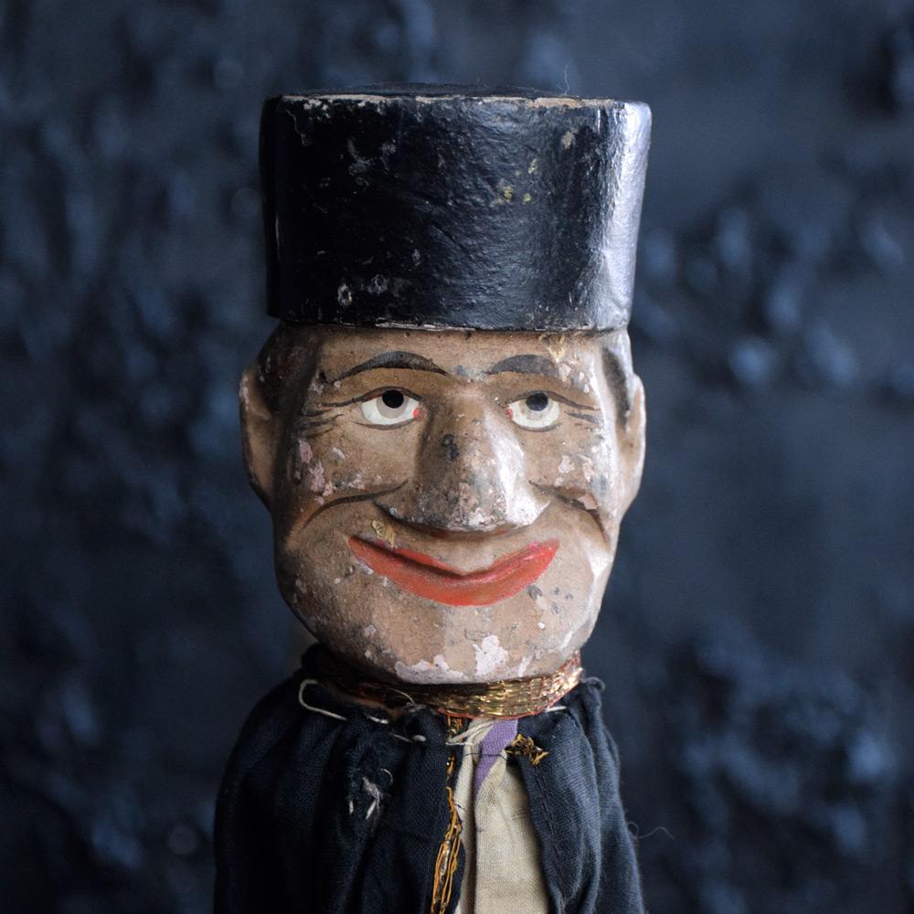 Hand-Carved Early 20th Century Punch and Judy Collection