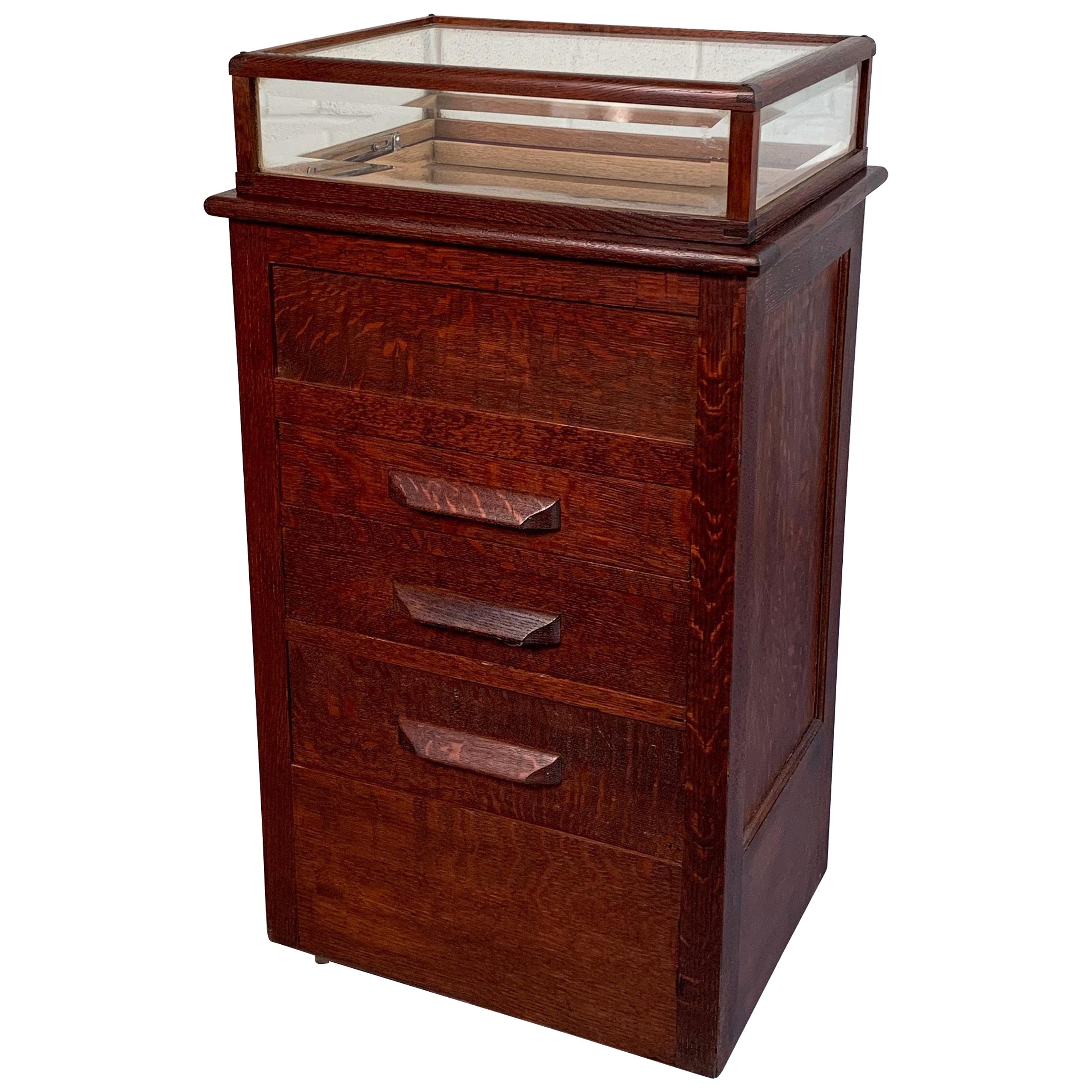 Quarter Sawn Oak Flat File at 1stdibs