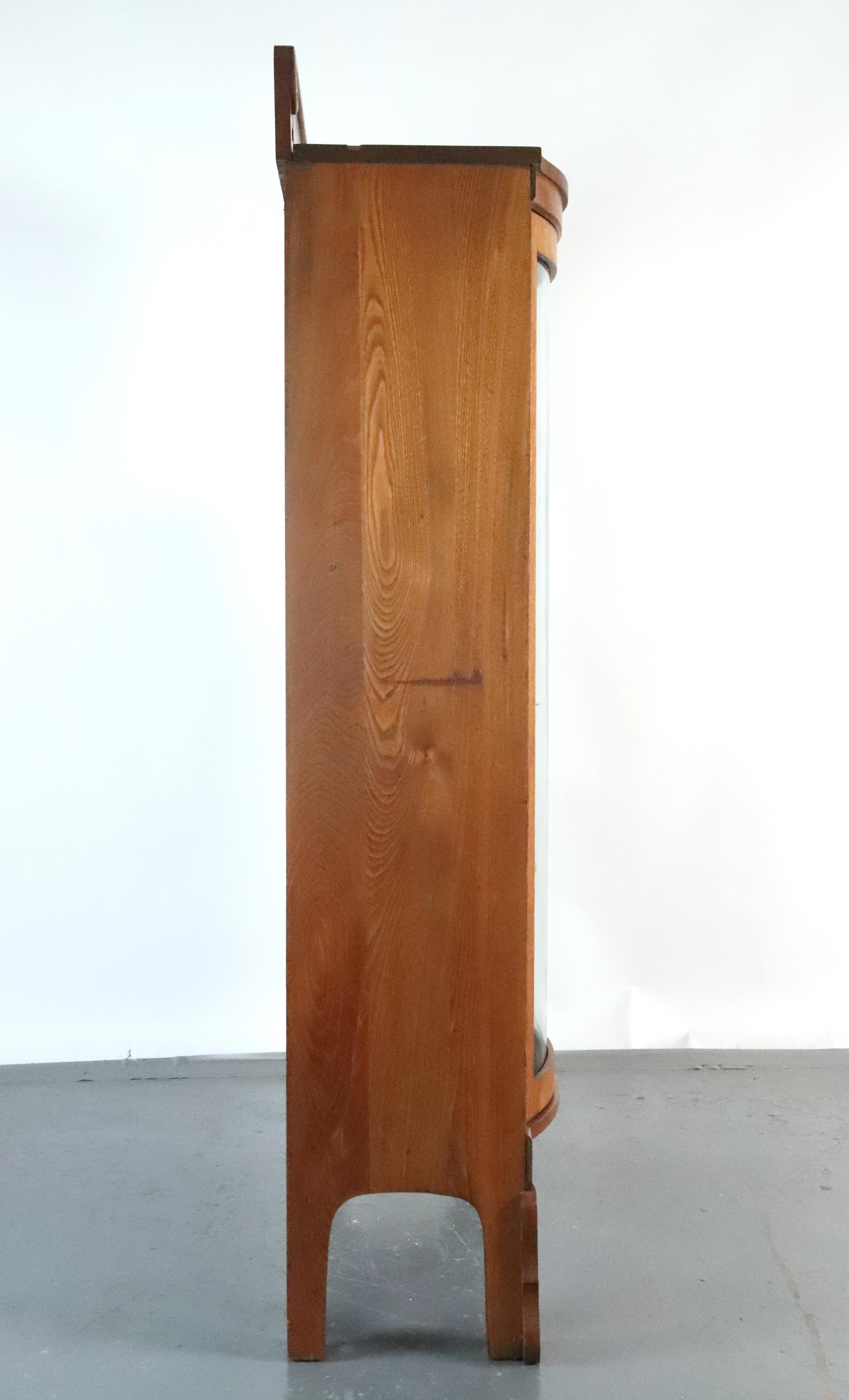 Early 20th Century Quarter Sawn Oak Side by Side Cabinet For Sale 1