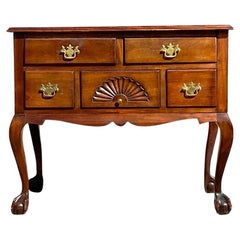 Antique Early 20th Century Queen Anne Lowboy