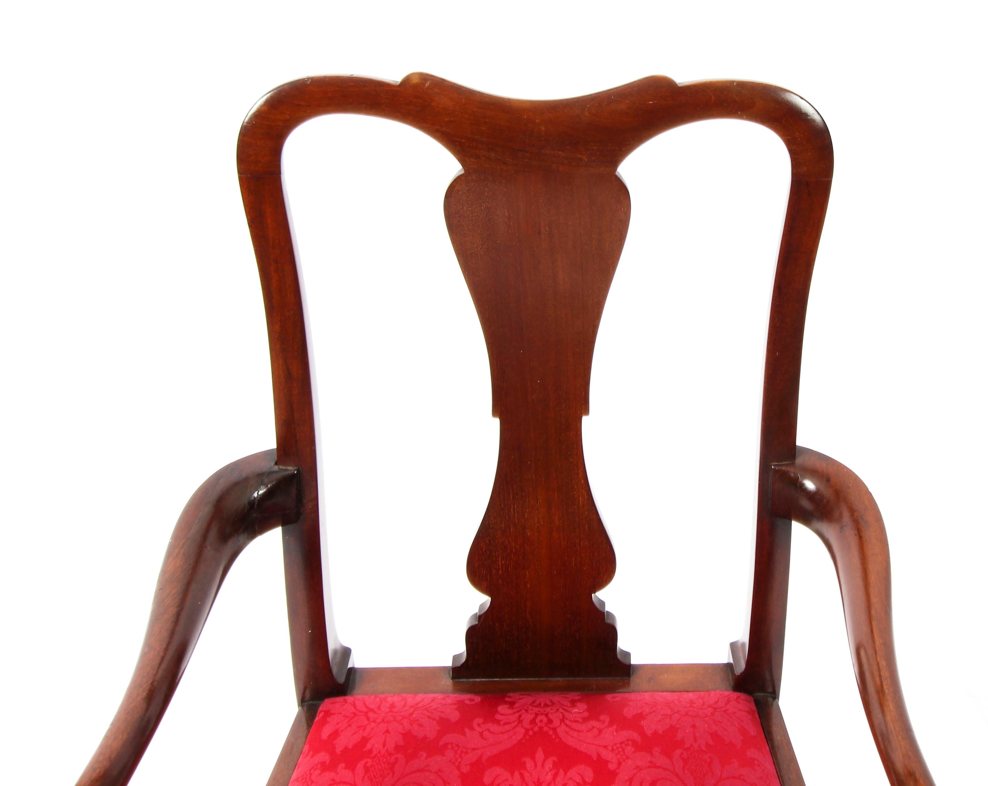 antique queening chair