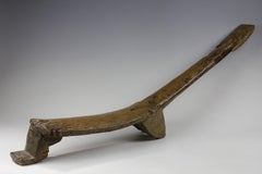 Early 20th Century Reclining Lobi Backrest With Two Legs