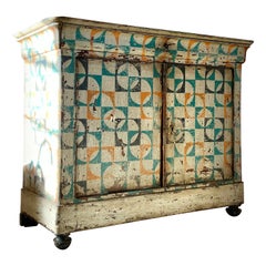 Early 20th Century Repainted Spanish Chest of Drawers