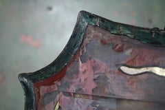 Early 20th Century Reverse Painted Glass Tavern Pub Sign Smithfield Inn