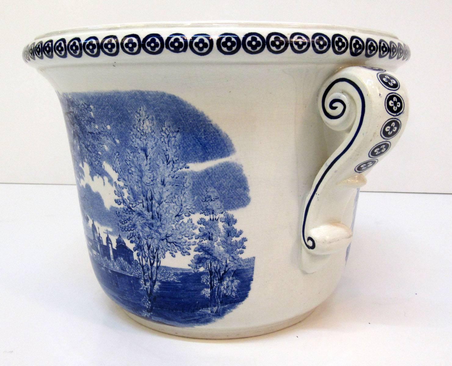 Swedish Early 20th Century Rorstrand Pottery Jardinière For Sale