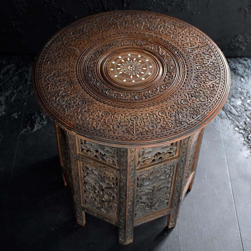 Early 20th Century Anglo Indian Occasional Table 1