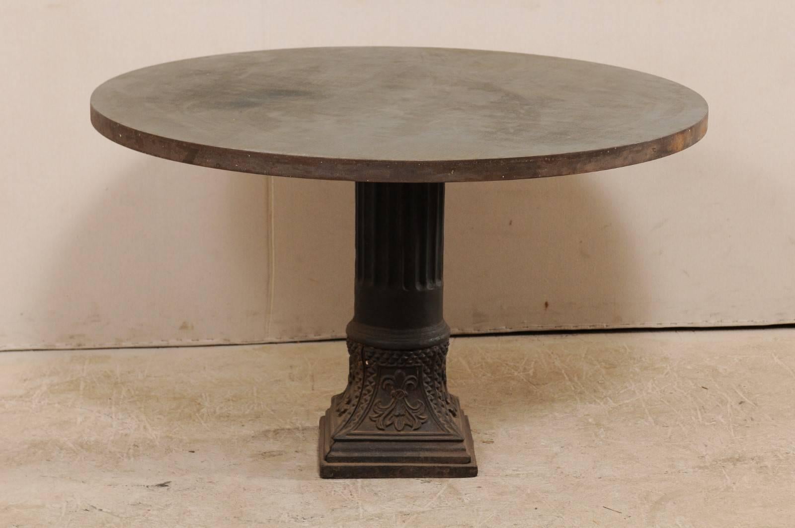 center pedestal table