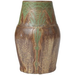 Antique Early 20th Century Royal Doulton Stoneware Vase, William Rowe, 1920