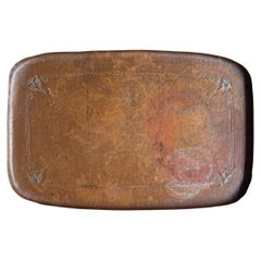 Early 20th Century Roycroft Hammered Copper Tray