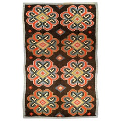 Authentic Early 20th Century Russian Bessarabian Carpet