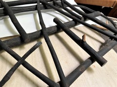 Early 20th Century Rustic Adirondack Cabin Style Wall-Mounted Hat Rack